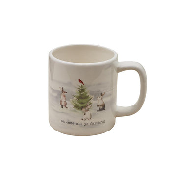 Winterland Mugs - Faithful Set of 4 Park Designs - The Fox Decor